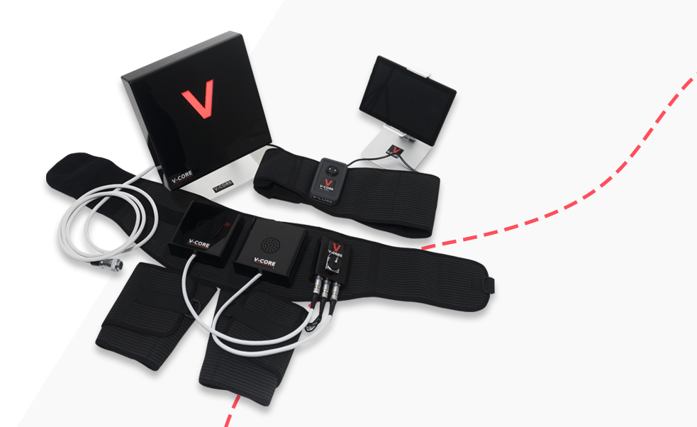 Venez essayer l'appareil d'électrostimulation V-Core dans votre centre esthétique